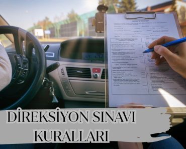 DİREKSİYON SINAVI KURALLARI