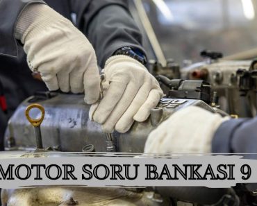 MOTOR SORU BANKASI 9