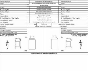 KAZA TUTANAĞI ÖRNEĞİ