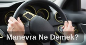 Manevra Ne Demek?